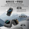 Hot Sell SX36 Stereo Microphone One Drag Two Wireless Mic for Vlogging Round Collar Clip Microphone