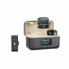Professional SX23 2-to-2 Lavalier Lapel Microphone Type C Charging Case XLR Noise-Cancelling 2.4g Wireless Audio Video Recording