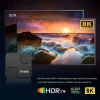 Newest Android 14 Smart TV Box 8K Ultra HD H618 Dual Band Wifi 5G 4GB 8GB Ram 64GB 128GB Netflix Set Top Box Media Player G96Max