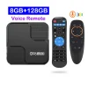 Newest Android 14 Smart TV Box 8K Ultra HD H618 Dual Band Wifi 5G 4GB 8GB Ram 64GB 128GB Netflix Set Top Box Media Player G96Max