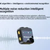 XinMic Q9 Head Clear Reception Intelligent Noise Reduction Mini Wireless Lavalier Microphone Live Broadcast PC With Charging Box