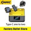XinMic Q9 Head Clear Reception Intelligent Noise Reduction Mini Wireless Lavalier Microphone Live Broadcast PC With Charging Box