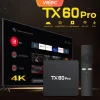 Velec Smart TV Box Android 16 16+256GB 4K Video Decoding High-End Streaming with Dual-Band WiFi Home Entertainment Media Player