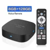 Mortal T1+ RK3518 Rockchip Smart TV Box BT5.4 Android 16.0  ROM 128GB RAM 8GB Wifi6 8K Voice Assistant Media Player TV Box