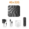 TV Box T95 Max Smart Android 14 H618 Ram 8GB Rom 64GB 128GB Set Top Box Dual Wifi 2.4G&5G 6K HDR10 BT AV1 Media Player Fast Box