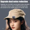 Lavalier Microphone 2.4GHz Wireless Microphone Magnetic Suction Microphone with Charging Case for Video Recording Plug and Play